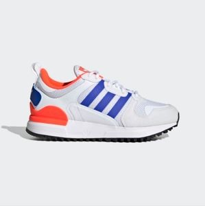 ADIDAS ZX 700 HD UNISEX KIDS SHOES, GZ7514, White/ Blue/ Solar Red (New in Box)